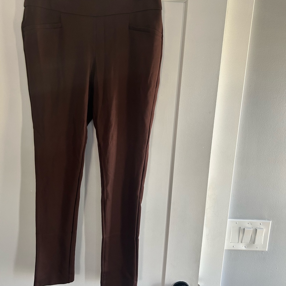 Women brown pants